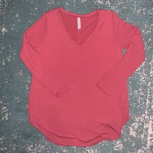 Zenana Premium V Neck T Shirt
